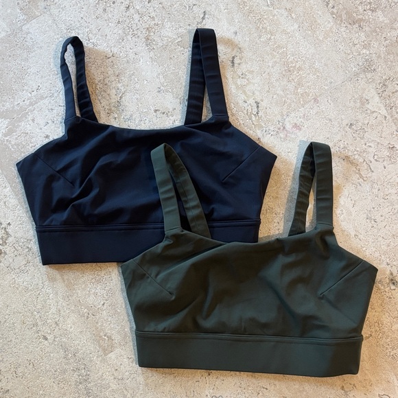 ADAY size XS Women's Black and Green Sports Bra bundle! - Picture 1 of 5